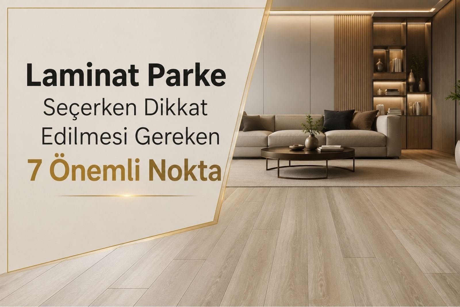 Laminat Parke Seçerken Dikkat Edilmesi Gereken 7 Önemli Nokta